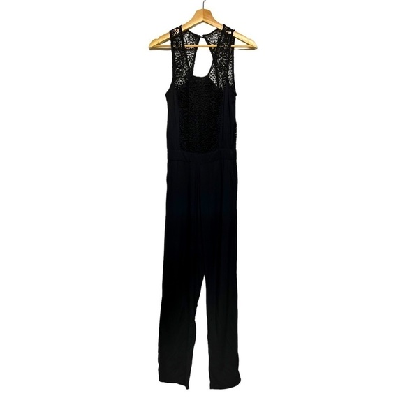 BUDDHA SAYULITA Crochet Jumpsuit Black - Picture 3 of 10